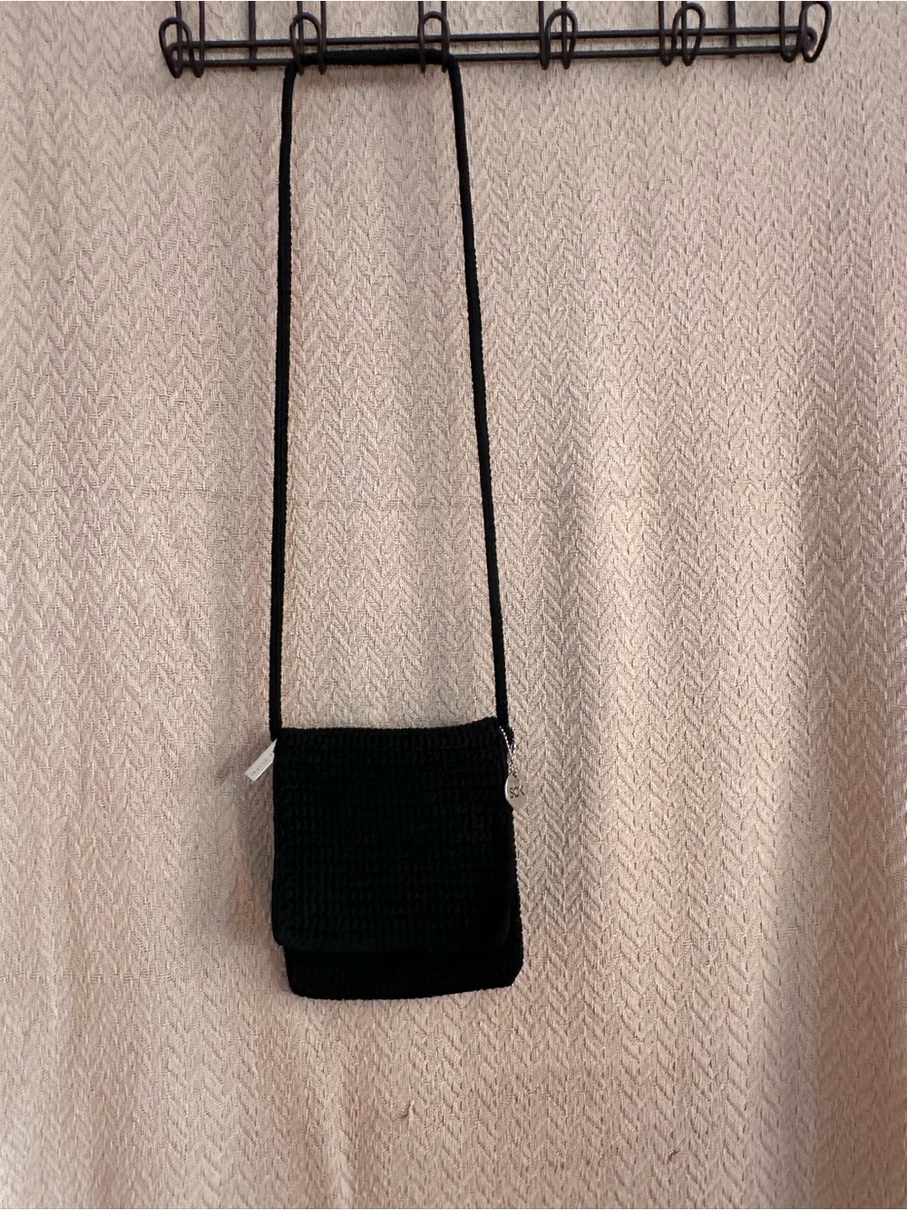 The Sak Black Hand-Knit Crossbody Purse - Picture 4 of 6